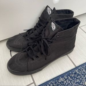 Black Lo-Pro High Top Vans